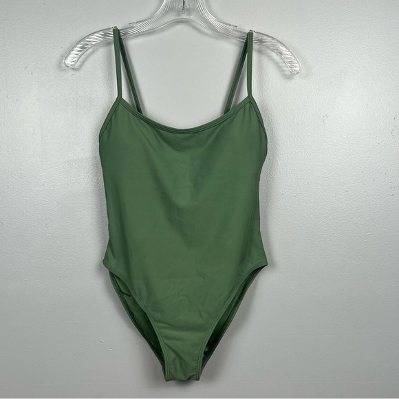 H2OH Other - H2OH Colours green tank style convertible strap swimsuit, size small.